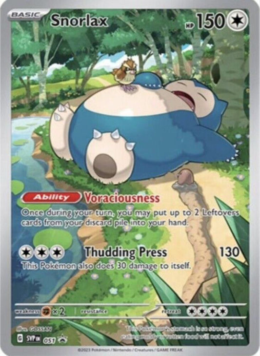 Snorlax - 051 - SV: Scarlet & Violet Promo Card