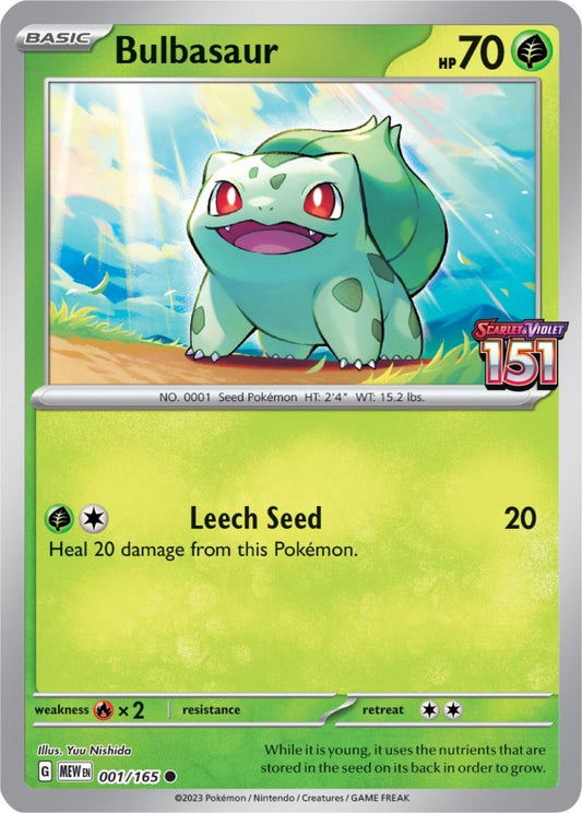 Bulbasaur - 001/165 (Best Buy Exclusive) [MCAP - 001/165]