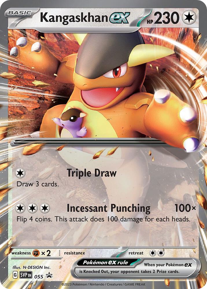 Kangaskhan ex - 055 - SV: Scarlet & Violet Promo Card