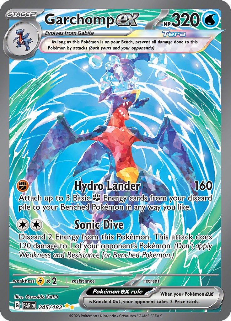 Garchomp ex - 245/182 [PAR - 245/182]