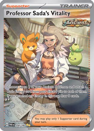 Professor Sada's Vitality - 256/182 256 - SV04 Paradox Rift Holofoil