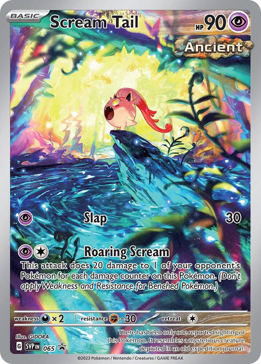 Scream Tail - 065 - Scarlet & Violet Promo Card