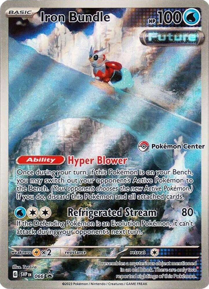 Iron Bundle - 066 (Pokemon Center Exclusive) - Scarlet & Violet Promo Card