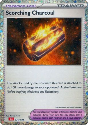 Scorching Charcoal - Trading Card Game Classic