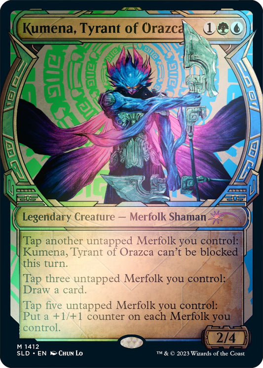 Kumena, Tyrant of Orazca (Rainbow Foil)