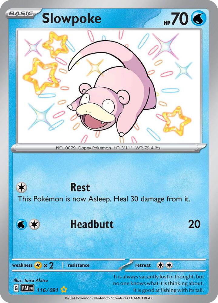 Slowpoke - Paldean Fates