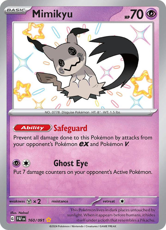 Mimikyu -160/091 - Paldean Fates