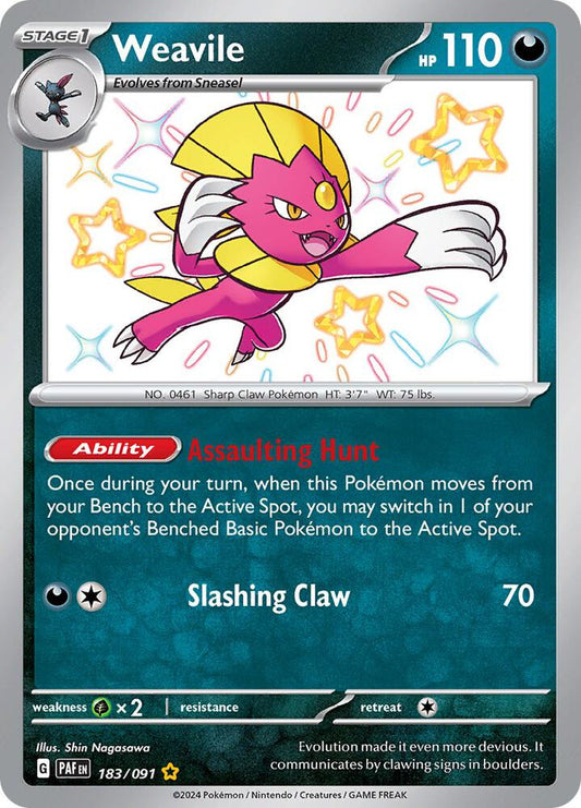 Weavile - Paldean Fates