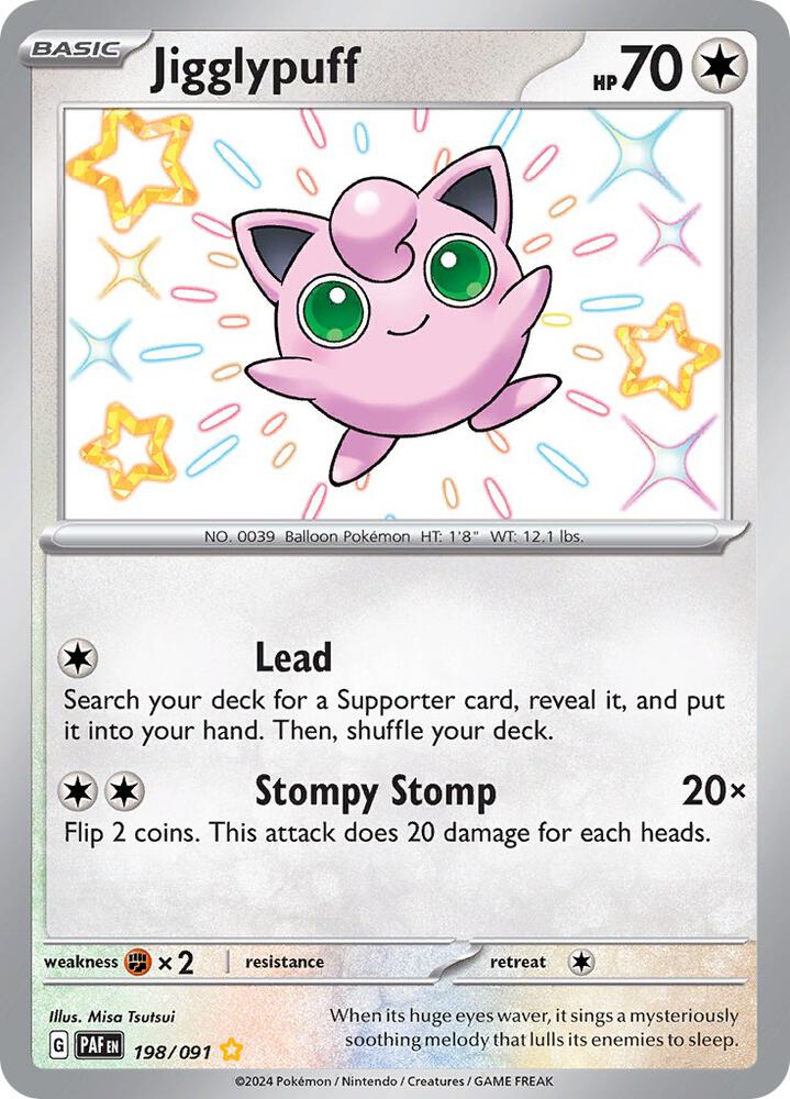 Jigglypuff - Paldean Fates