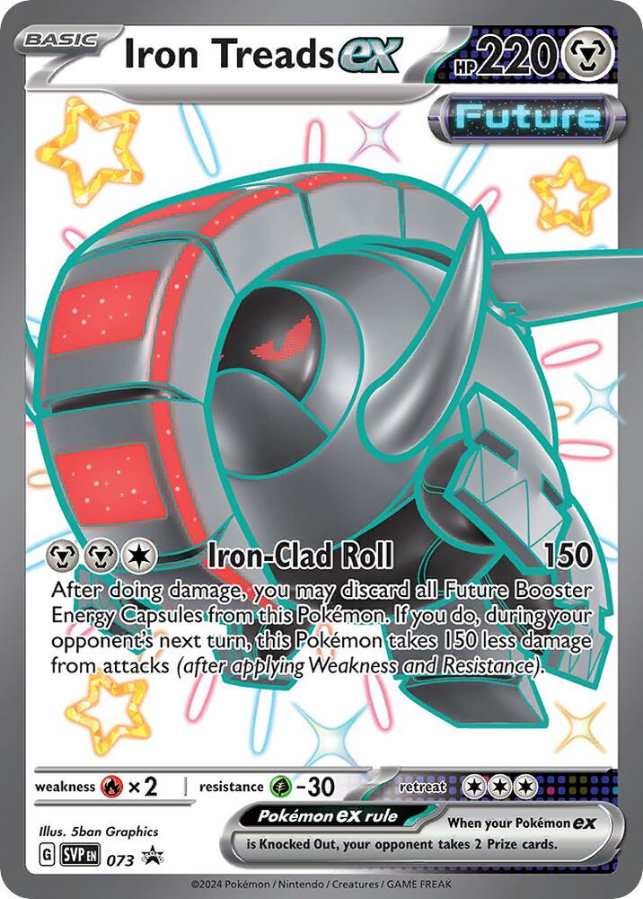 Iron Treads ex - 073 - SV: Scarlet & Violet Promo Card