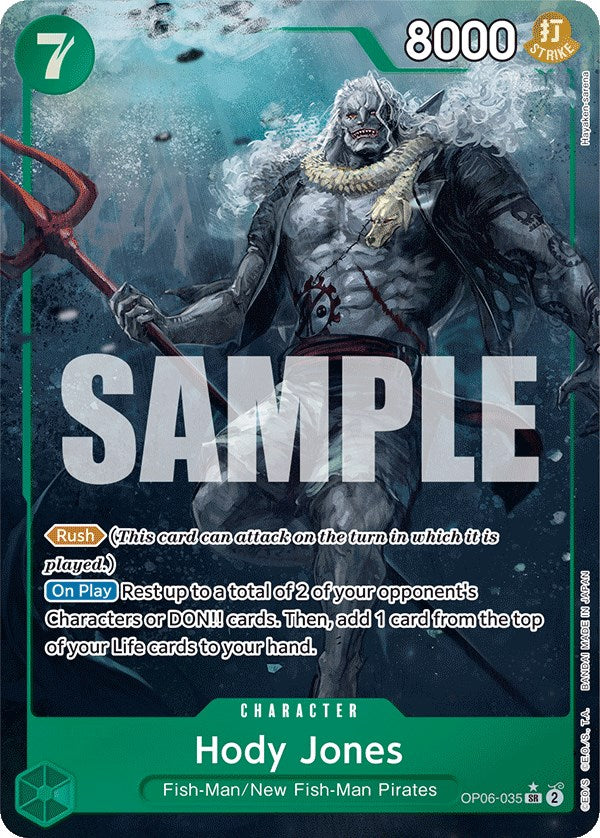 Hody Jones (035) (Alternate Art) [OP06 - OP06-035]