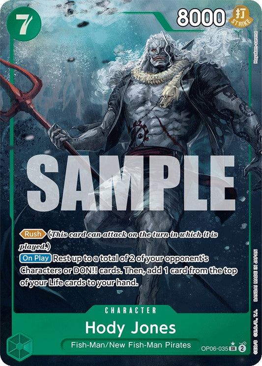 Hody Jones (035) (Alternate Art) [OP06 - OP06-035]