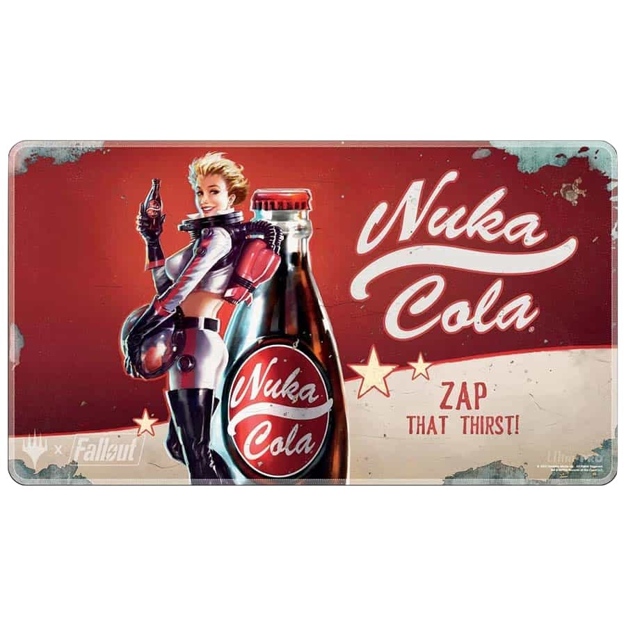 Fallout Nuka Cola Holofoil Standard Gaming Playmat for Magic: The Gathering