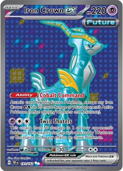 Iron Crown ex - 191/162 - Temporal Forces