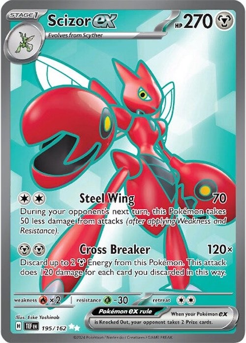 Scizor ex - 195/162 [TEF - 195/162]