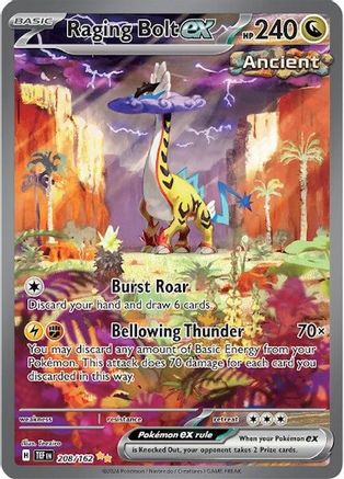 Raging Bolt ex - 208/162 - Temporal Forces