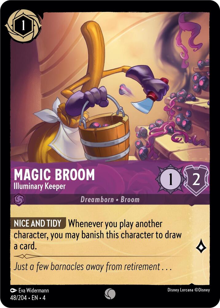 Magic Broom - Illuminary Keeper - Ursula's Return