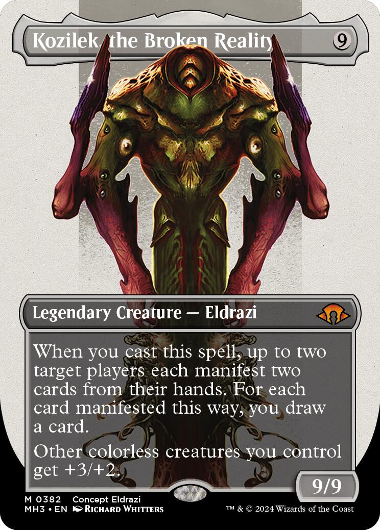 Kozilek, the Broken Reality (Borderless) [382]