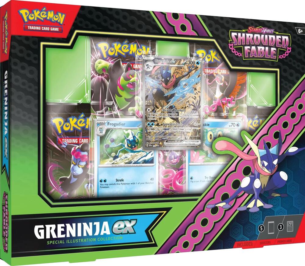 Pokemon Shrouded Fable Greninja ex Special Illustration Collection