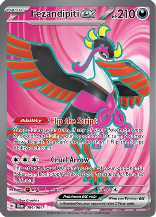 Fezandipiti ex - 084/064 84 - SV Shrouded Fable Holofoil