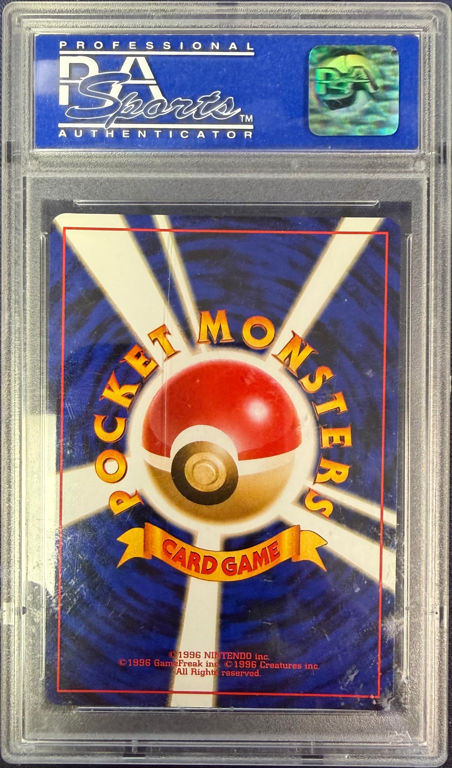1999 Pokemon Japanese Cd Promo #6 Charizard-Holo Cd Promo PSA 10