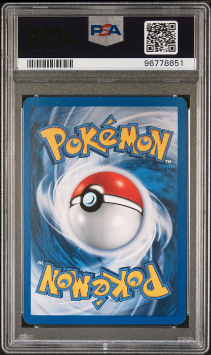 2001 Pokemon Game Movie #34 Entei-Rev.Foil Pokemon 3 Movie Promo PSA 8