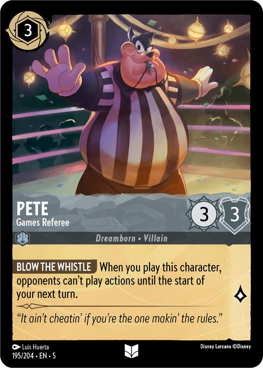 Pete - Games Referee [5 - 195/204]