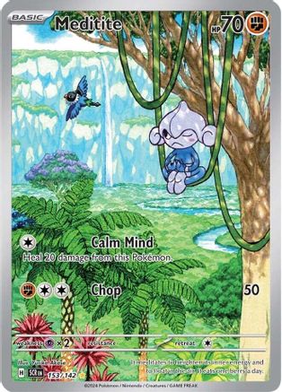 Meditite - 153/142 153 - SV07 Stellar Crown Holofoil