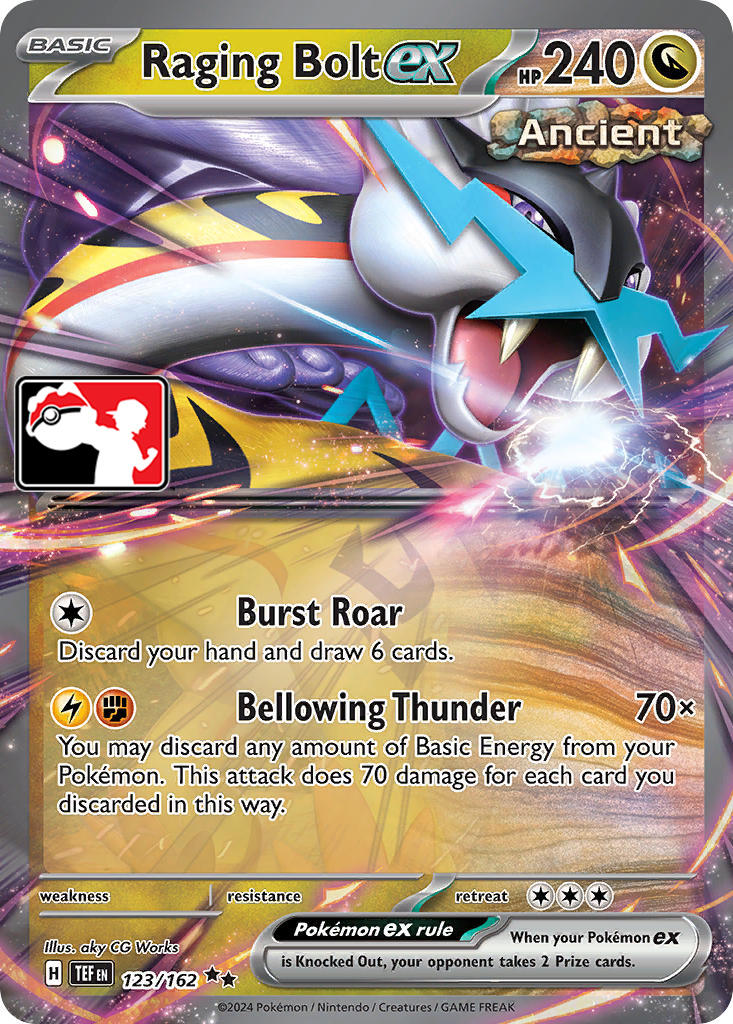 Raging Bolt ex - 123/162