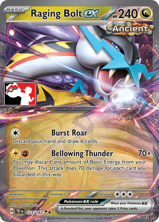 Raging Bolt ex - 123/162