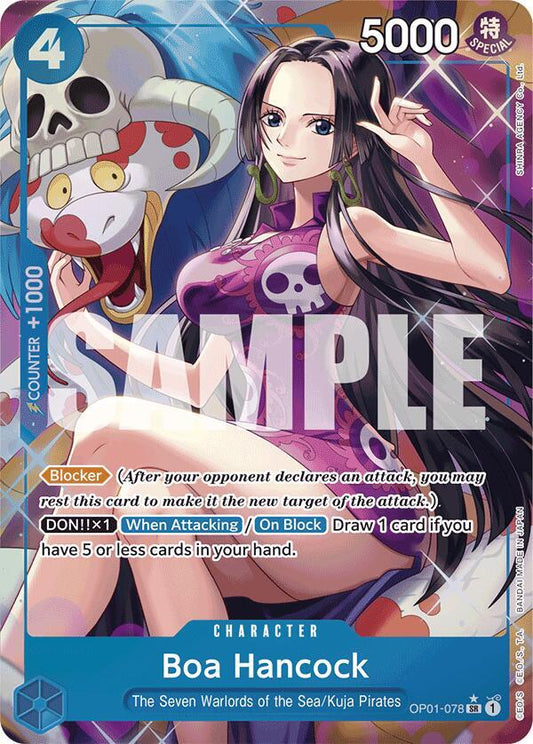 Boa Hancock (OP01-078) (Alternate Art) - Premium Booster -The Best-(PRB-01)