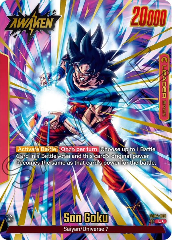 Son Goku - FB04-001 (Alternate Art)