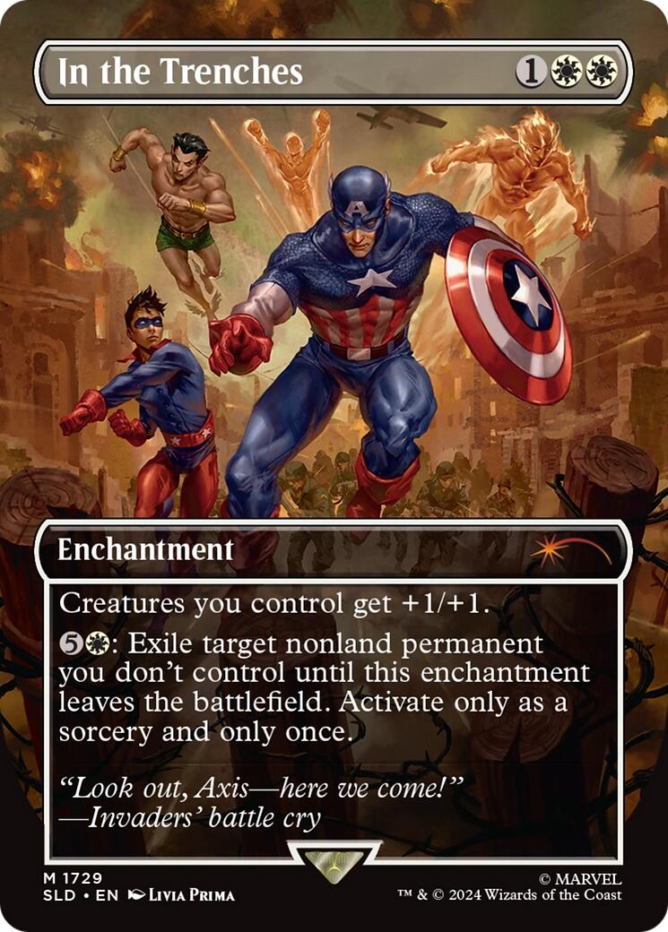 In the Trenches (Rainbow Foil)