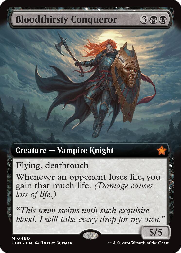 Bloodthirsty Conqueror (Extended Art)