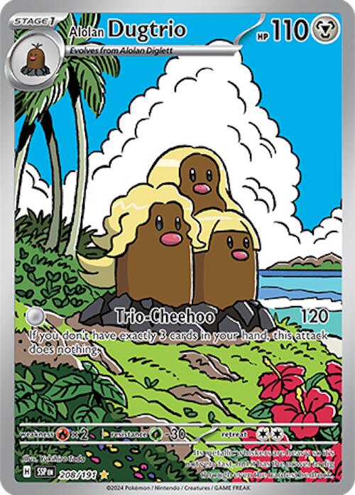 Alolan Dugtrio - 208/191 [SSP - 208/191]