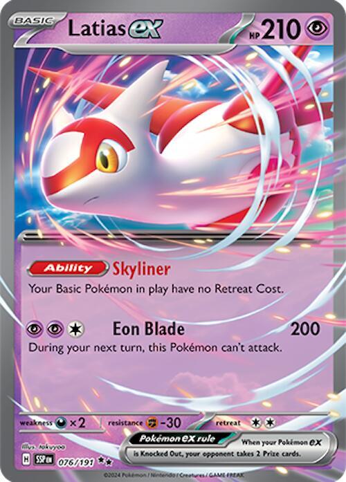 Latias ex - 076/191 - Surging Sparks