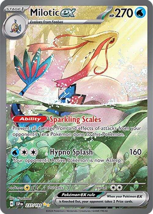 Milotic ex - 237/191 - Surging Sparks