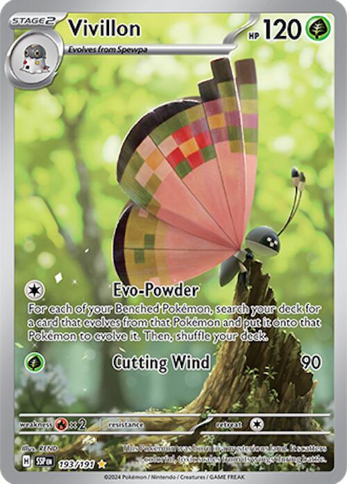 Vivillon - 193/191 - Surging Sparks