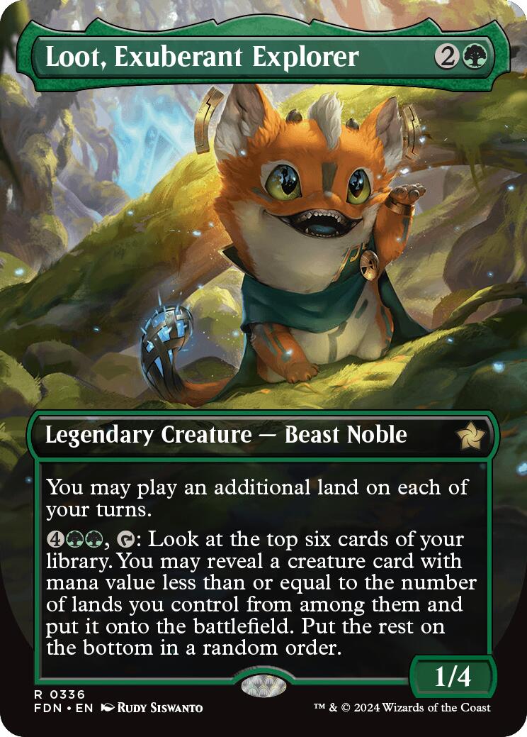 Loot, Exuberant Explorer (Borderless)