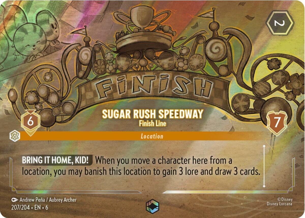 Sugar Rush Speedway - Finish Line (Enchanted) [6 - 207/204]