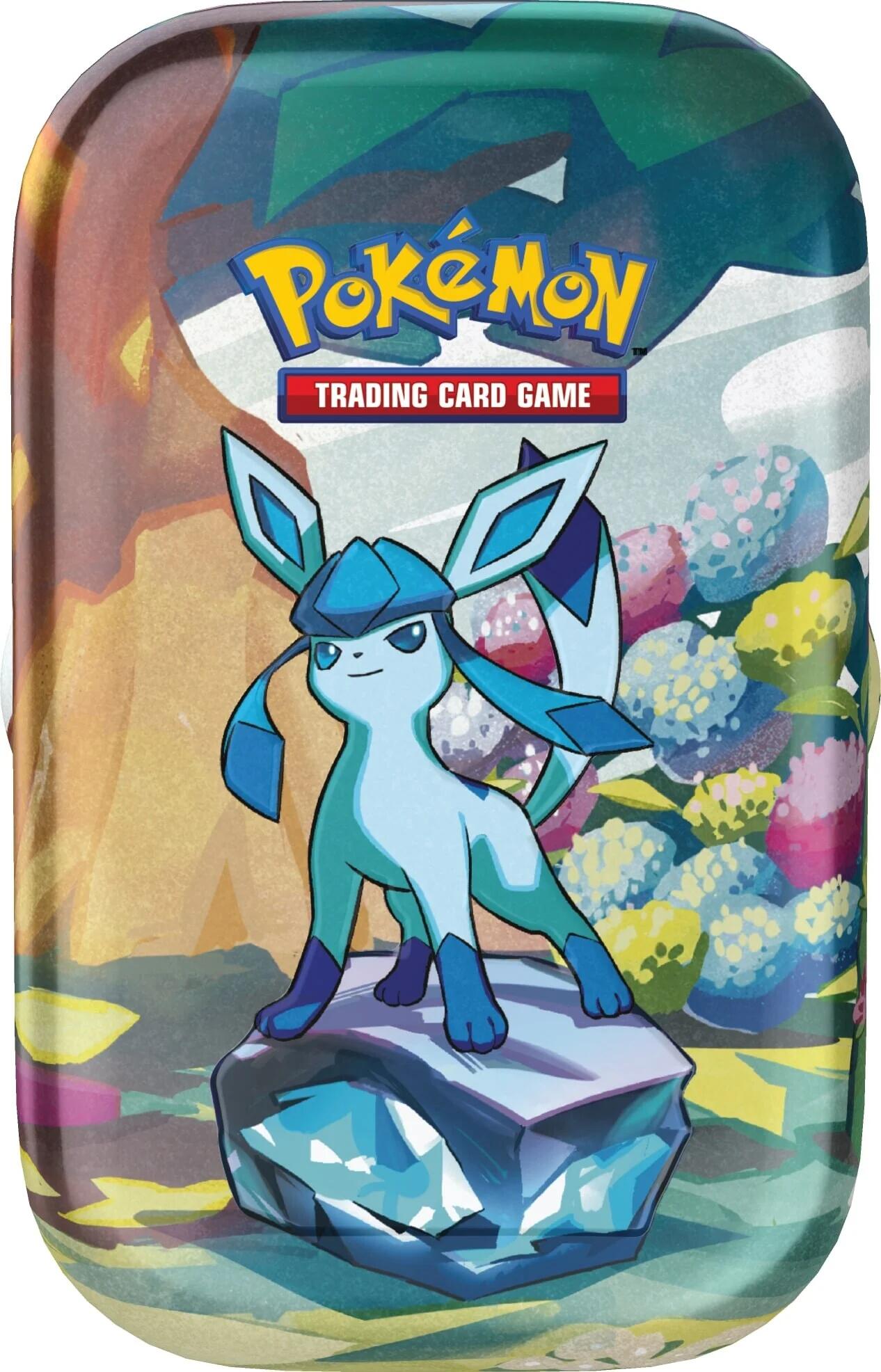 Prismatic Evolutions Mini Tin [Glaceon]