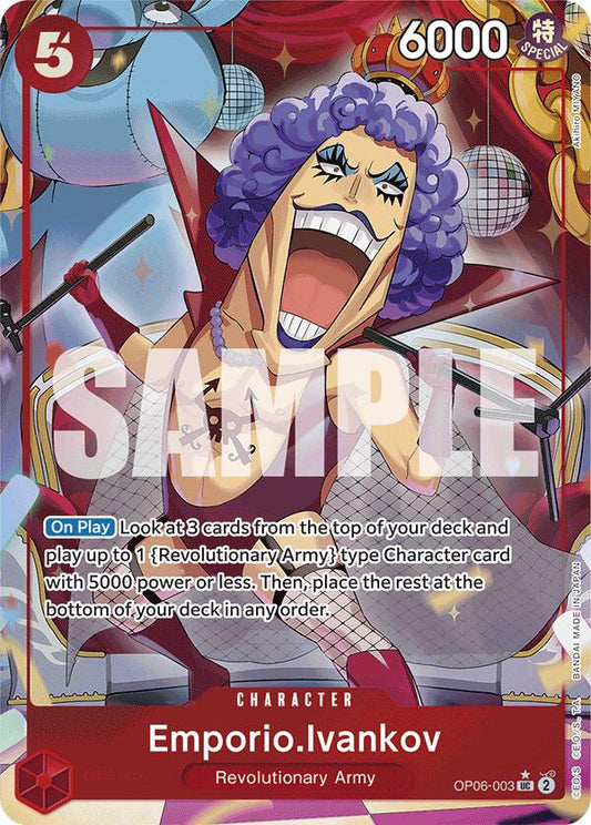 Emporio.Ivankov (Full Art) [PRB-01 - OP06-003]