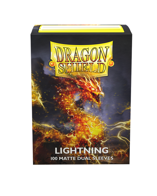 Dragon Shield Matte Dual Sleeves 100ct - Lightning