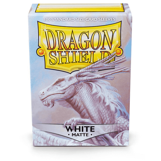 Dragon Shield White Standard Matte Sleeves