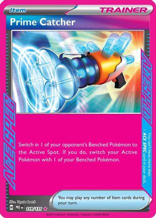 Prime Catcher 119 - SV Prismatic Evolutions Holofoil