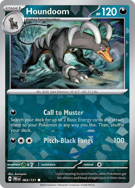 Houndoom (Master Ball Pattern) [PRE - 063]