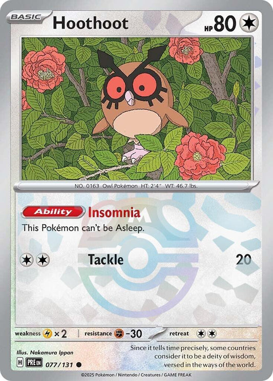 Hoothoot (Master Ball Pattern) [PRE - 077/131]