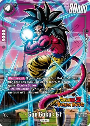 Son Goku : GT (Dragon Ball Z Dokkan Battle Alternate Art) (FB04-109) - Ultra Limit Alternate Art Reprints Holofoil