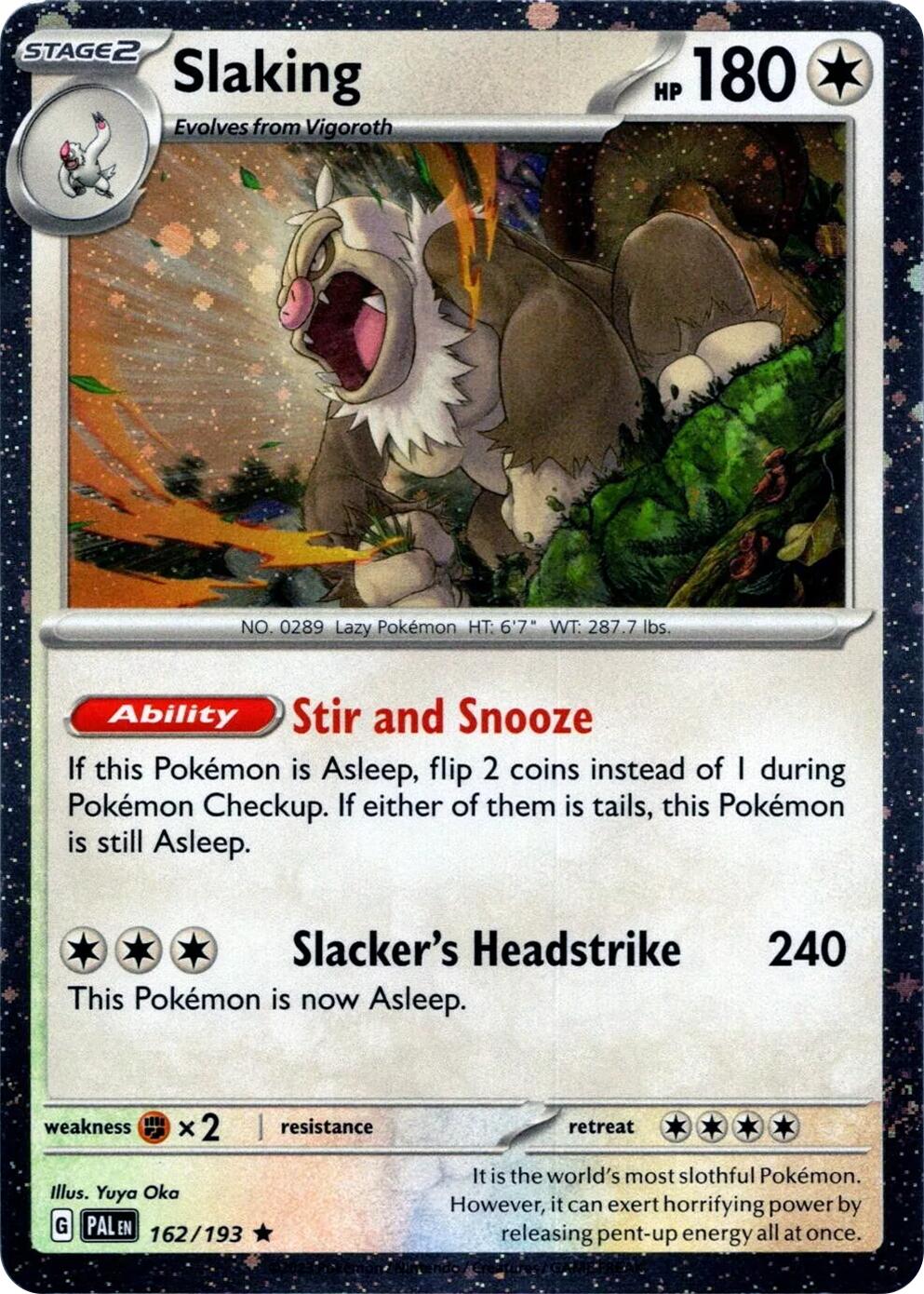 Slaking (Cosmos Holo)