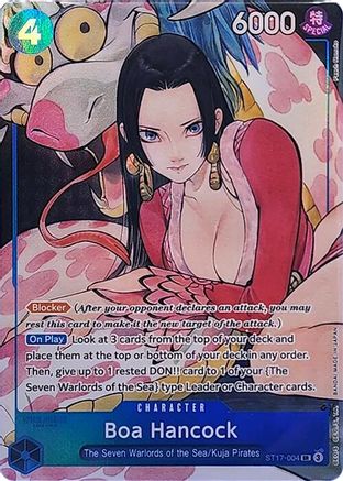 Boa Hancock (Illustration Box Vol.2) (ST17-004) - One Piece Promotion Cards Foil